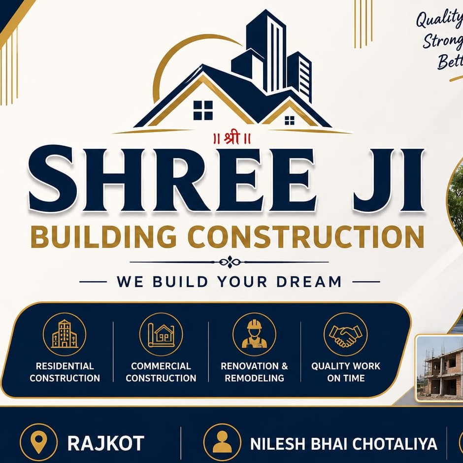 શ્રીજી કન્સ્ટ્રકશન નો પ્રોફાઇલ ફોટો
